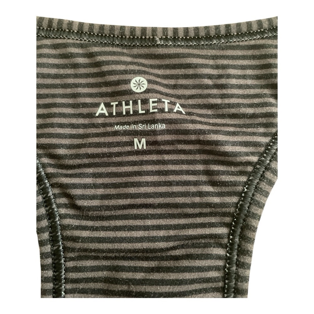 Athleta Brown/Black Racerback Tank - Picture 5 of 6